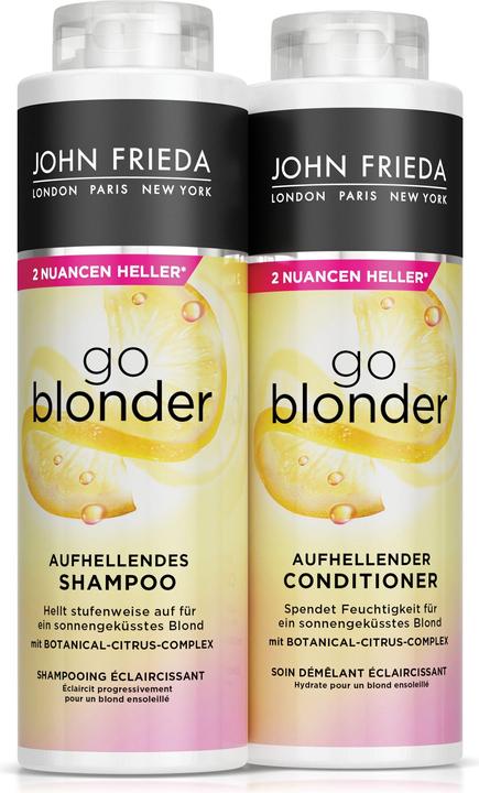 Produktbild John Frieda Go Blonder (500 ml, Flüssiges Shampoo)