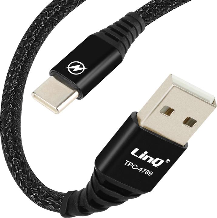Actual product image LinQ TPC-4789 USB-C cable (1.50 m, USB 3.2 Gen 1)