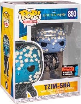 Actual product image Funko Pop NYCC 2019 Dr Who Tzim Sha Limited Edition