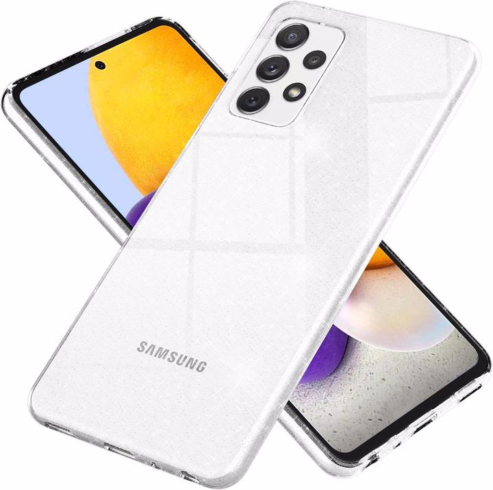 Image du produit Nalia Housse transparente en silicone pour téléphone portable (Samsung Galaxy A72)