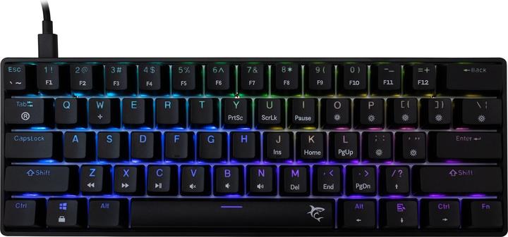 White Shark GK-004121 Shinobi-2 Blue Switch, Black US (US, Wireless)