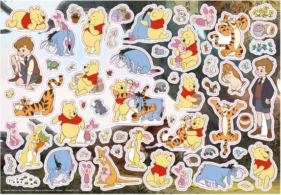 Produktbild Disney Winnie the Pooh Aufkleberspiel