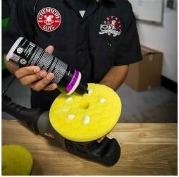Chemical Guys Hex Logic Quantum Heavy Cutting Pad de polissage fort