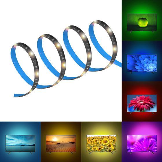 Image du produit Xlayer Echo Bande LED 3m multicolore dimmable (Multicolore, 50 cm, Intérieur)