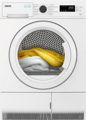 Image du produit Zanussi ZDH 8450 WZ Sèche-linge avec pompe à chaleur8kg A++ Écran LED (8 kg, Gauche)
