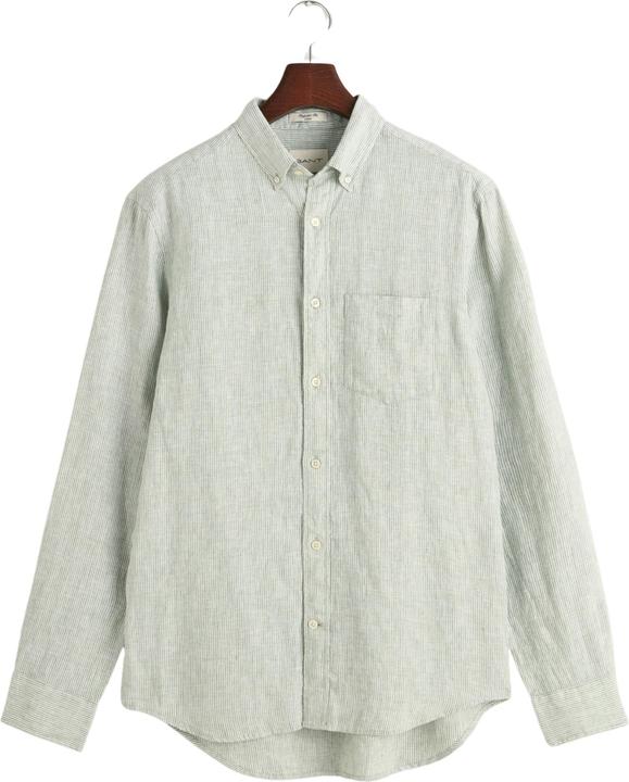 Produktbild GANT getreifte hemd reg linen (S)