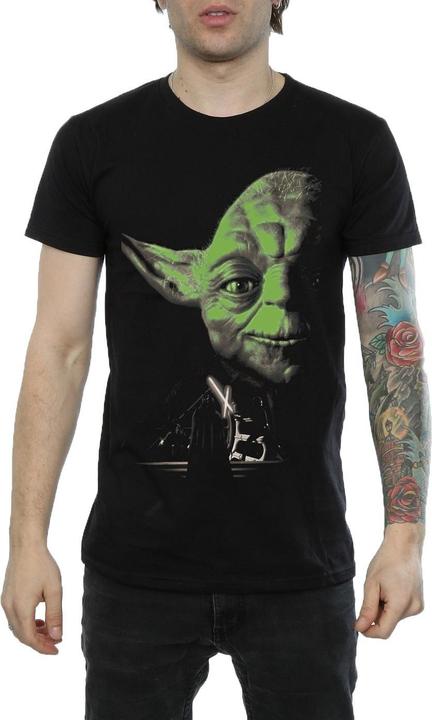 Immagine prodotto Star Wars Yoda Green Face Maglietta Uomo (L)