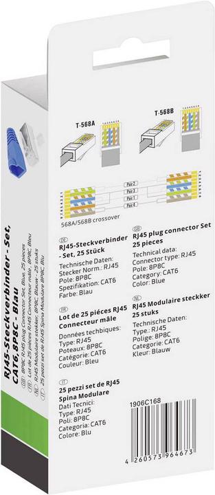 Actual product image Quadrios RJ 45 connector set 6
