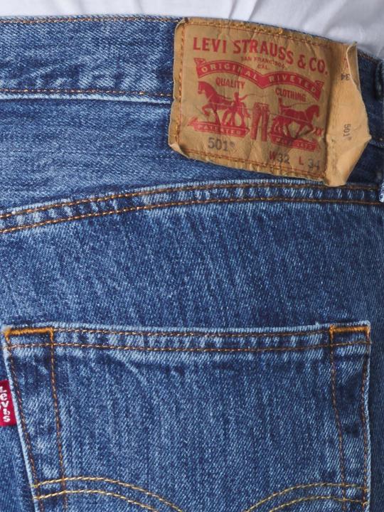 Produktbild Levis 501 Jeans Straight Fit stonewash 3-Pack (W32/L32)
