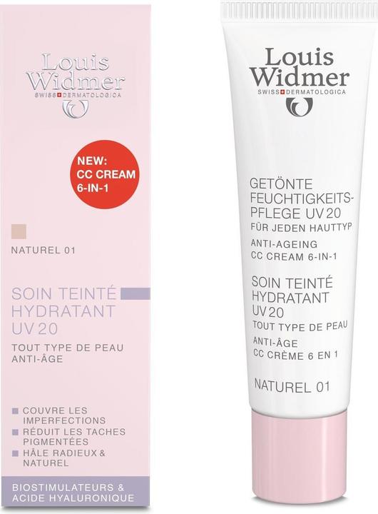 Actual product image Louis Widmer Tinted moisturizer UV naturel perfumed (01 Naturel)