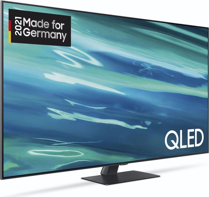 Actual product image Samsung GQ55Q80AAT - 138 cm (55") diagonal class Q80A Series LCD TV with LED background b (55", QLED, 4K, 2021)