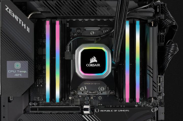 Produktbild Corsair Vengeance RGB Pro SL (2 x 8GB, 3600 MHz, DDR4-RAM, DIMM)