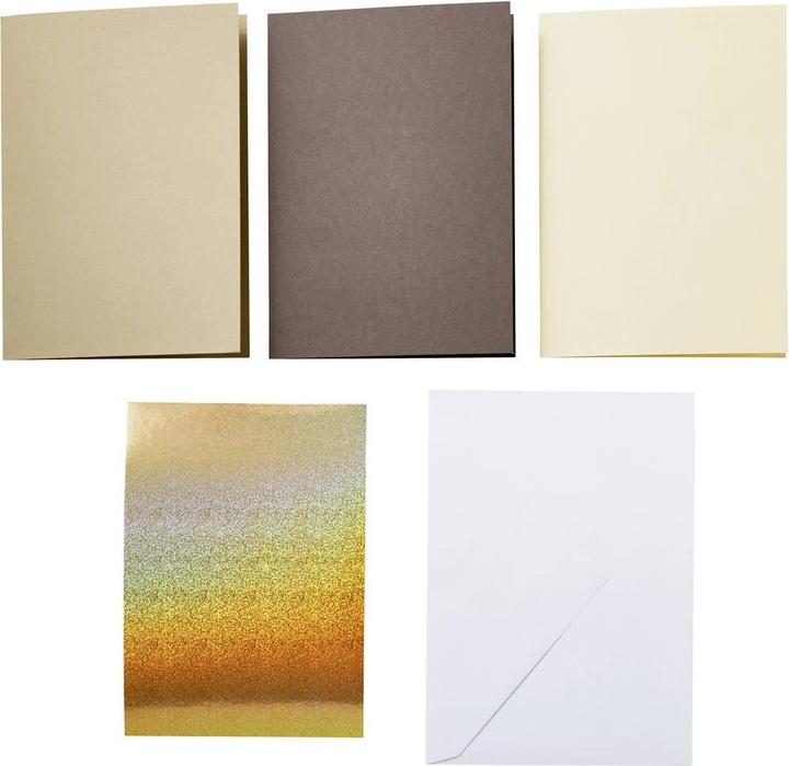 Actual product image Cricut Cut-Away Cards Neutrals R10 8,9cm x 12,4cm 18-pack (P)