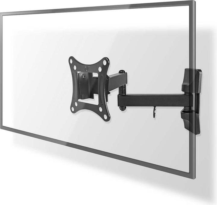 Image du produit Nedis Support mural pour TV à mouvement complet - 23 - 55" - Max. 30 kg - 3 points de pivot - Angle de (Mur, 55", 30 kg)