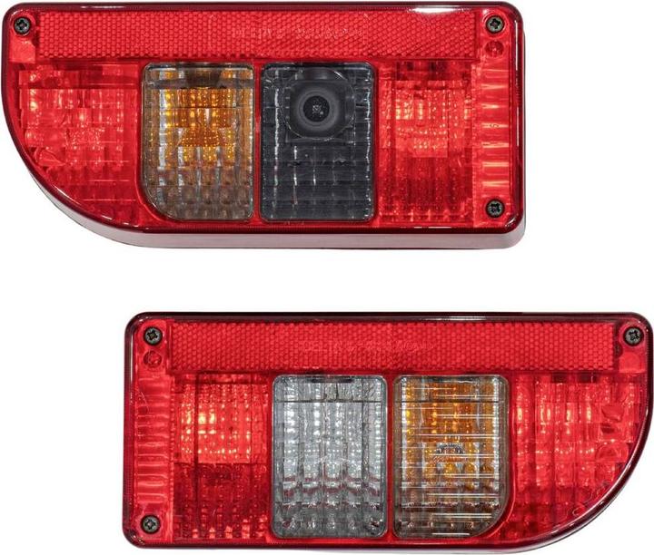 Produktbild SecoRüt Anhänger-Beleuchtungsset integrierte HD Rückfahrkamera, Blinker, Bremsl