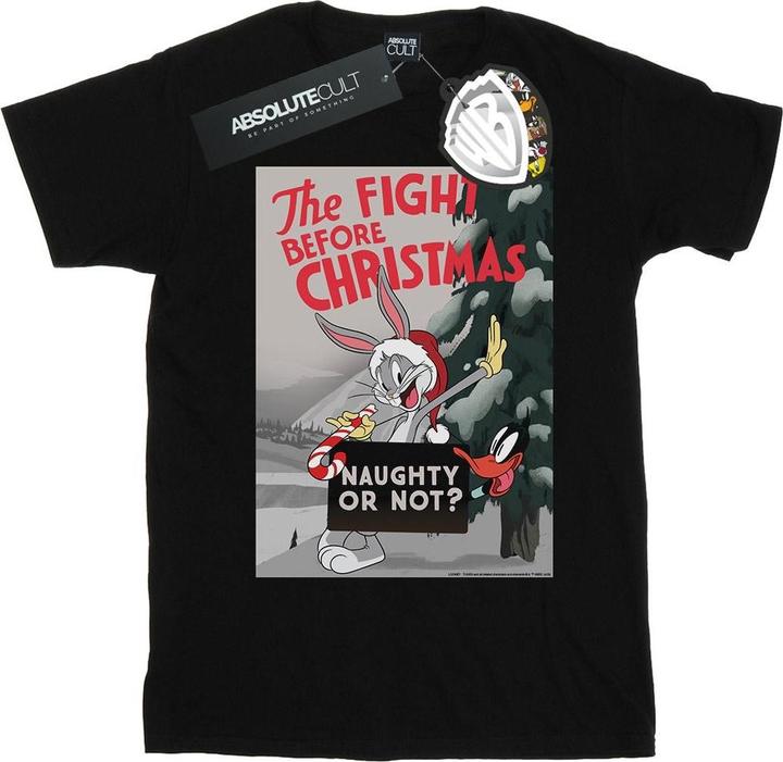 Looney Tunes The Fight Before Christmas TShirt (S)