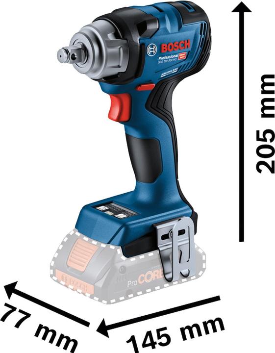 Bosch Professional GDS 18V-330 HC (Batteria ricaricabile)