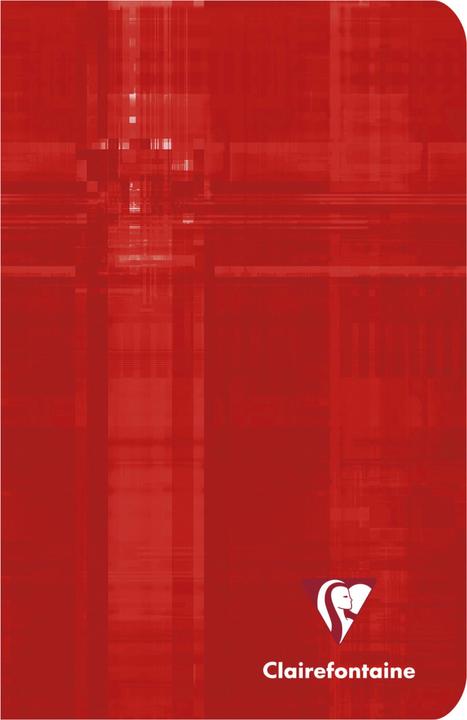 Image du produit Clairefontaine Carnet de notes avec règle (11 x 17 cm, Quadrillé, Couverture souple)
