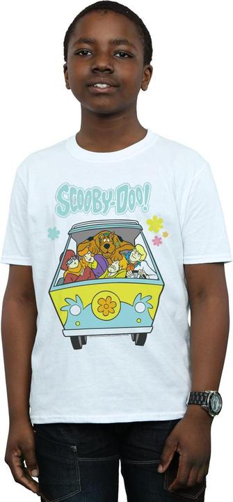 Immagine prodotto Scooby Doo Mystery Machine Group Maglietta Ragazzi (140, 146)