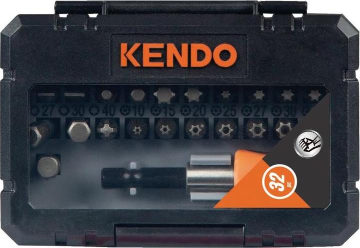 Actual product image Kendo Bitset with colour coding 32-piece
