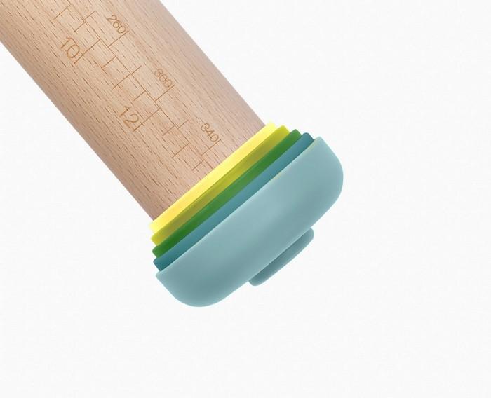 Actual product image Joseph Joseph Verstellbares Nudelholz, Opal, DUO