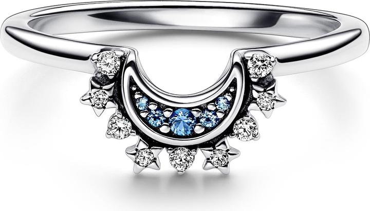 Actual product image Pandora Heavenly moon ring (56, 925 Silver)