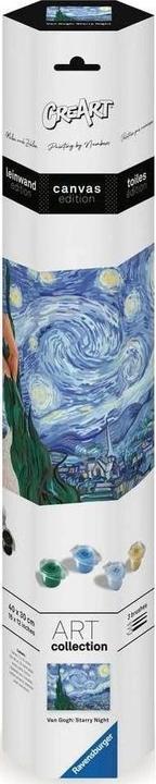 Produktbild Ravensburger CreArt - Malen nach Zahlen 23915 - ART Collection: Starry Night (Van Gogh) - ab 14