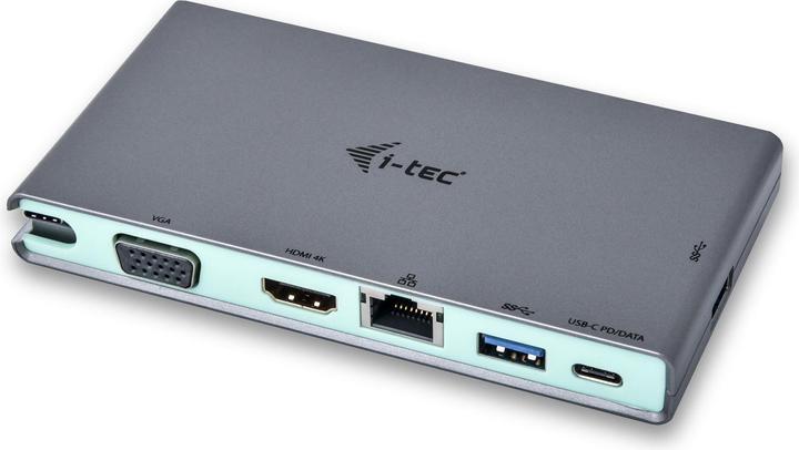 Actual product image i-tec USB-C 4K Travel Dock (USB-A, USB-C, 2 Ports)