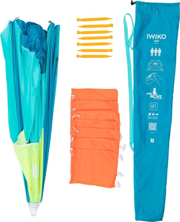 Image du produit Decathlon 345 (Tente de plage, 1.55 kg, 3 personnes)