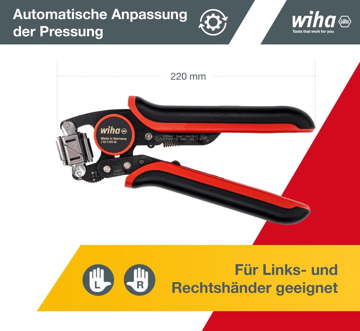 Actual product image Wiha Crimping tool (193 mm)