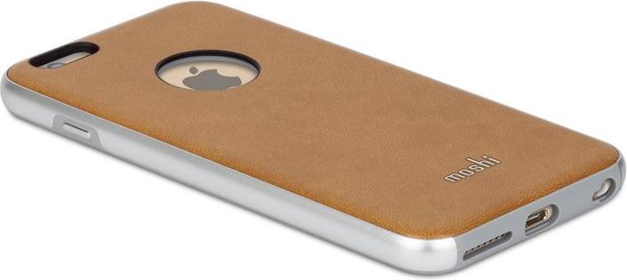 Actual product image Moshi iGlaze Napa - Case iPhone 6s Plus / iPhone 6 Plus (Caramel Beige) (Apple iPhone 6 Plus)