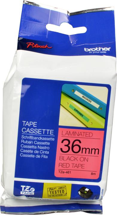 Produktbild Brother P-touch Farbband TZe-461, TZ-Band (3.60 cm, Rot)