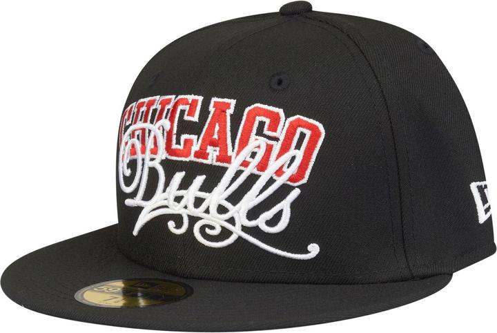Produktbild New Era 59Fifty Fitted Cap - SCRIPT Chicago Bulls - 7 1/2 (7 1/2)