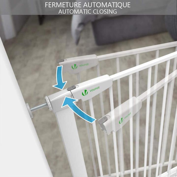 Produktbild Vounot Treppenschutzgitter 76 - 84 cm (75 cm)