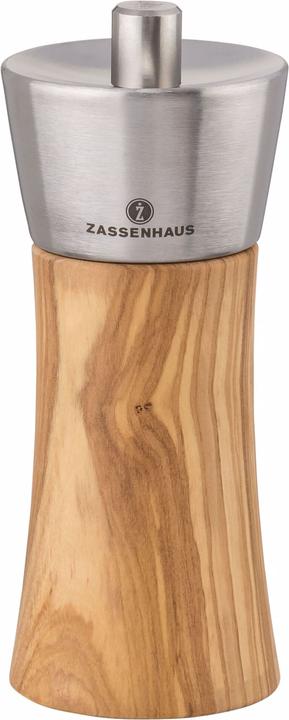 Actual product image Zassenhaus Pepper mill Augsburg olive wood, 14 cm (Pepper)