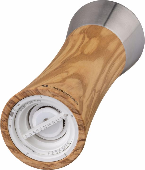 Image du produit Zassenhaus Moulin à poivre Augsbourg Bois d'olivier, 18 cm (Poivre)