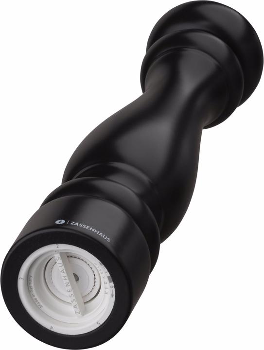 Actual product image Zassenhaus Pepper mill Potsdam beech wood black, 30 cm (Pepper)