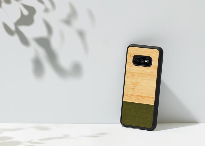 Image du produit Man.Wand &WOOD SmartPhone case Galaxy S10e bamboo forest juodas (Samsung Galaxy S10e)