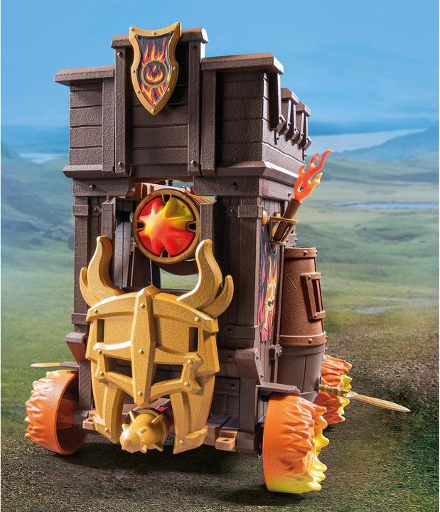 Produktbild Playmobil Angriffswagen mit Feuerkanone (71643, Playmobil Novelmore)