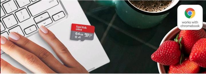Produktbild SanDisk Ultra Chromebook (64 GB, microSDXC, U1, UHS-I)