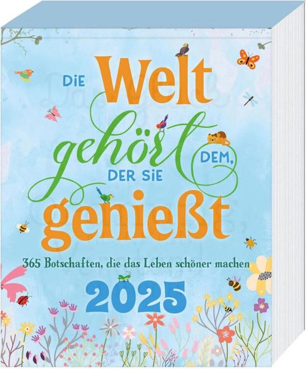 Produktbild Geniessen Abreisskalender 2025 (15 x 18 cm, Deutsch)