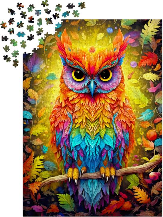 Produktbild Enjoy Puzzle Puzzle 1000 Teile - Herbstliche Eule (1000 Teile)