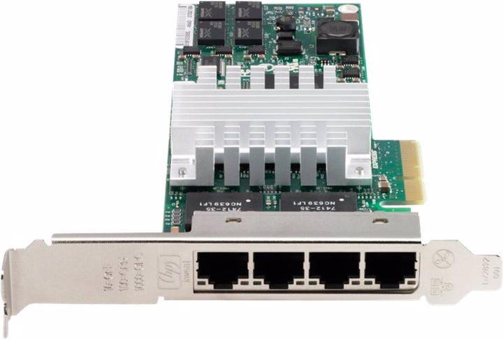 Actual product image HPE NC364T PCI Express Quad Port Gigabit Server Adapter (PCI-E x4)