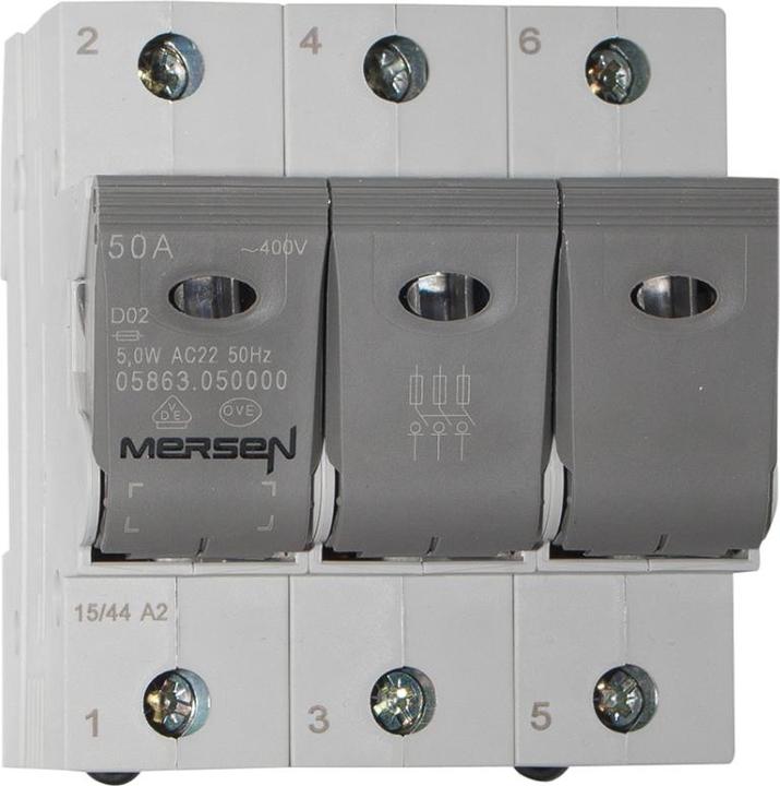 LIN G1012627 D0-LINOCUR Lasttrennsch. D02 AC230/400V DC65V pro Pol fÃ¼r TS 25A 3-
