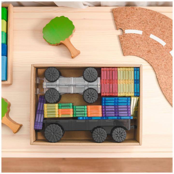 Actual product image Connetix CON-EU-50T - Rainbow Transport Pack 50 pieces
