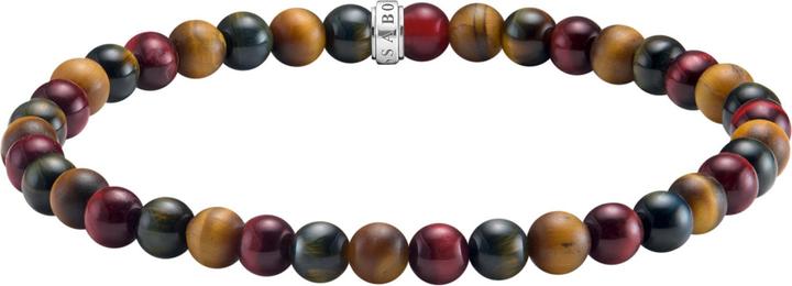 Thomas Sabo Talisman Armband mit Tigerauge (19 cm, 925er Silber)