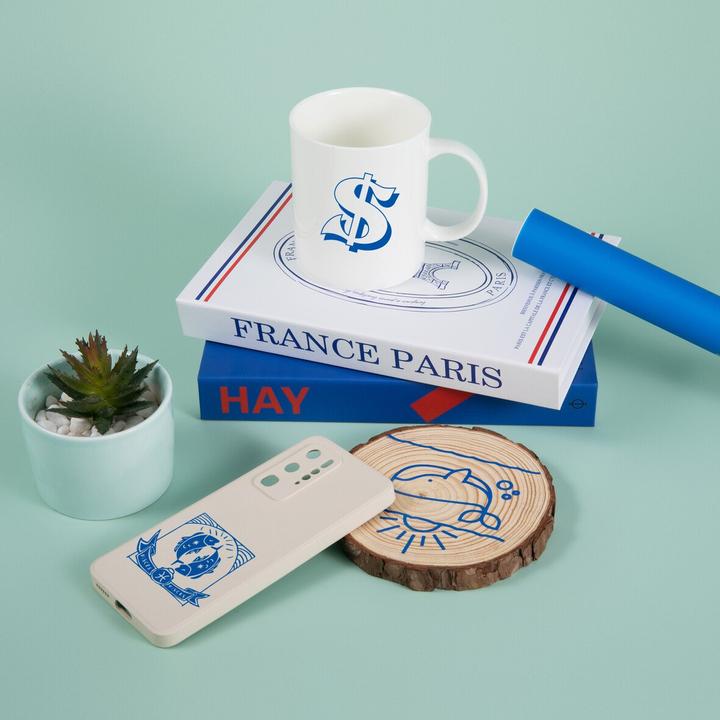 Produktbild Loklik Permanent Adhesive Vinyl Stencil - Light Blue (Zubehör)