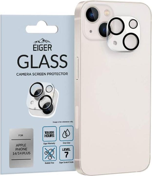 Produktbild Eiger Mountain Glass Lens (1 Stück, Apple iPhone 14, Apple iPhone 14 Plus)