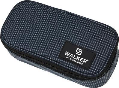 Image du produit Walker Trousse d'écolier Grid Navy