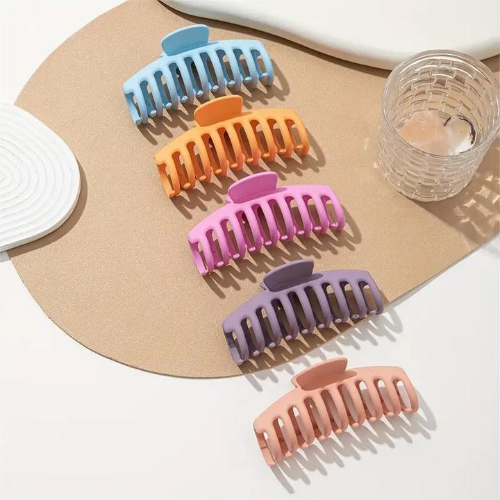 Produktbild ASMI 5 Stück Haarspangen Set – Matte Haarkrallen (5 Stk.)